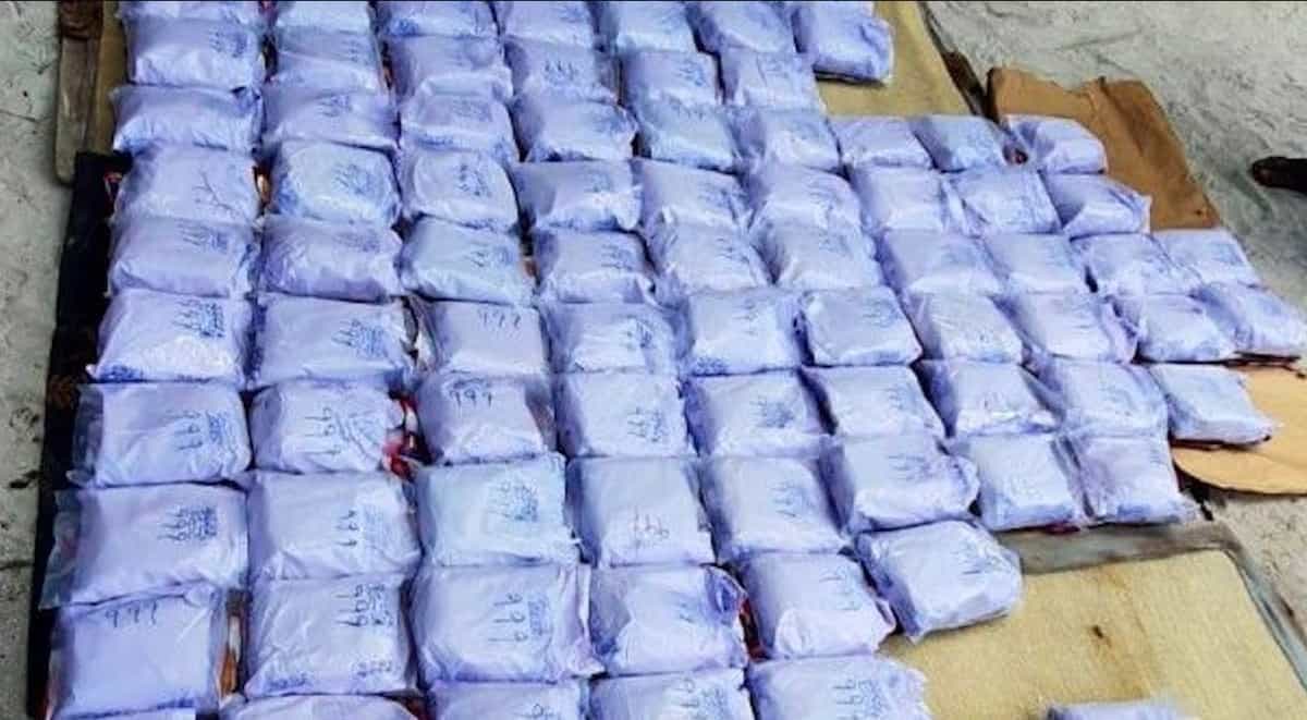 7 ކިލޯގެ މަސްތުވާތަކެތި އެތެރެކުރަން އުޅުނު ބަޔަކު ހައްޔަރު ކޮށްފި